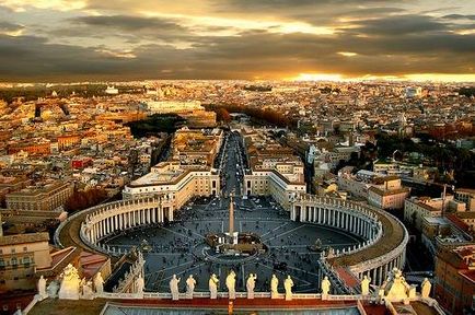Top-10 ötlet, hogy mi látható a Vatikánban