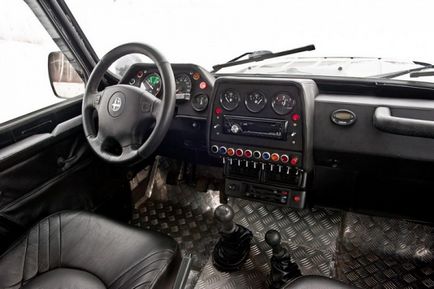 Hangolás Vas Hunter alatt Gelendvagen (gelendvagenovky) Tuning UAZ Hunter alatt Gelendvagen