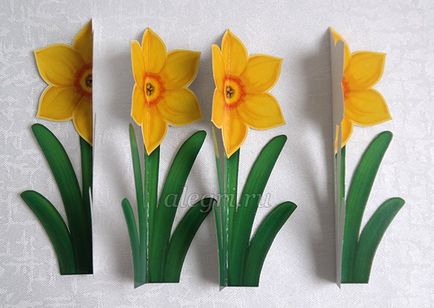 Весняні квіти з паперу своїми руками для дітей 5-6-7-8 років