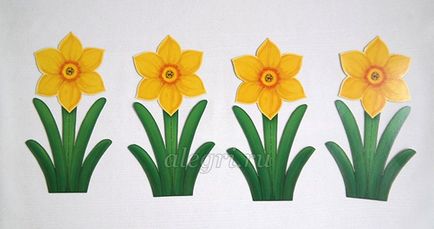 Весняні квіти з паперу своїми руками для дітей 5-6-7-8 років