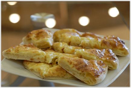 KHACHAPURI - grúz tortilla sajttal (cake) KHACHAPURI - Grúz tortilla sajttal
