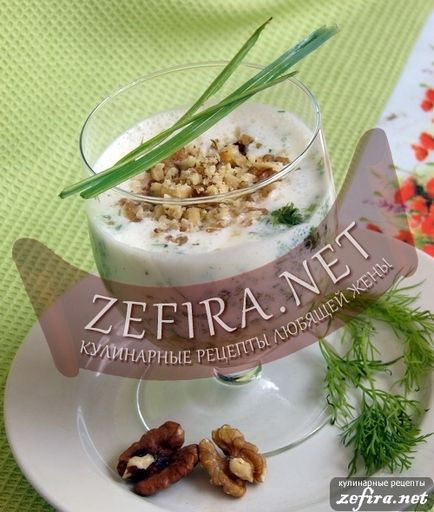 Hideg leves zöldek uborka joghurt - bolgár konyha - főzési receptek szerető feleség