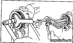 Cseréje a vezérműszíj Toyota Motor 2c időzítési jelek, diesel