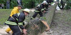 Halál és pusztulás a hurrikán után Moszkvában ismert abban a pillanatban