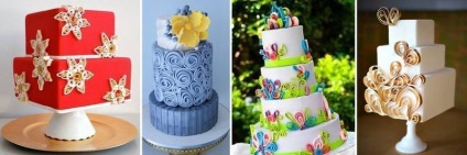 6 Trends in díszítő torta (cake) 6 Trends in díszítő sütemények