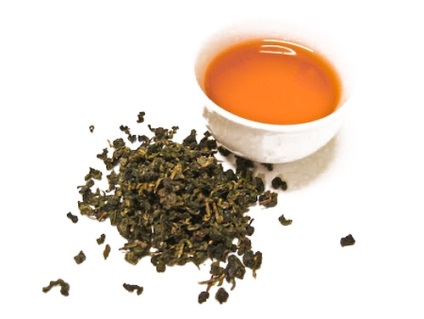 Turquoise oolong tea