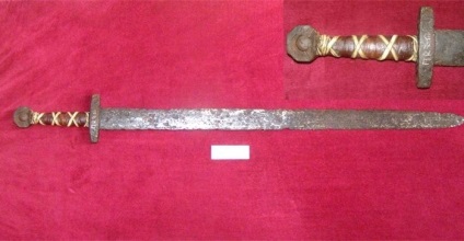 Damaszkusz kard értékes fegyver a harcosok az ősi Oroszország