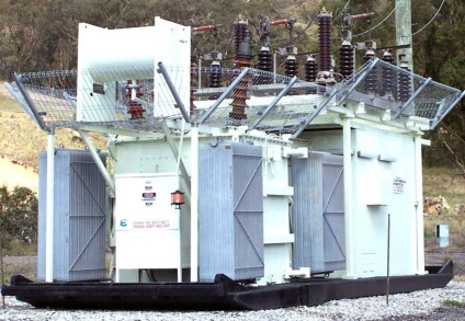 Az erőmű kell felszerelni egy (két pár dielektromos) Mit kell szerelni olyan elektromos 1