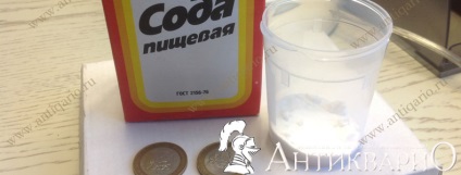 Tisztító érmék saját kezűleg (meleg folyóvízzel) Tisztító érmék saját kezűleg