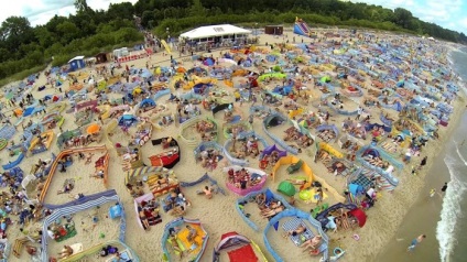 Mi a vidra, vagy kopott a strandon ebben a szezonban