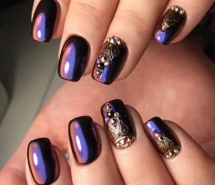 Nail Decor szép és gyors manikűr (inlay) Dekoráció köröm szép és gyors manikűr