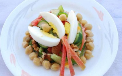 Diétás fehérje diéta saláta
