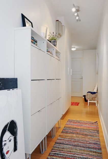 A design egy keskeny folyosó 45 legjobb ötletek a helytakarékosság (tervezés) A design egy keskeny folyosó 45 legjobb ötletek a helytakarékosság