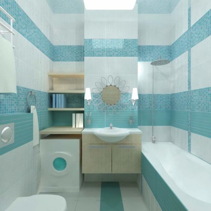 Fürdőszoba Design Blue design fürdőszoba, kék
