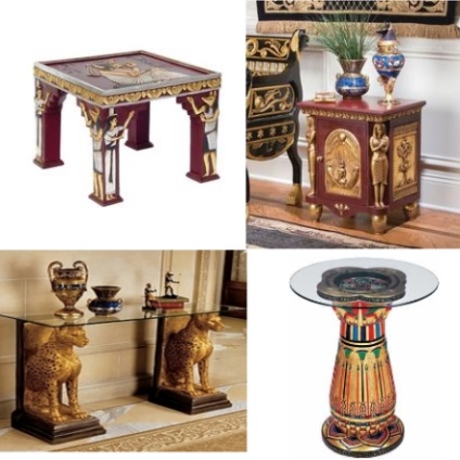 Egyiptomi stílus a belső, Domfront (lakberendezés poliuretán) Egyiptomi stílus a belső, Domfront