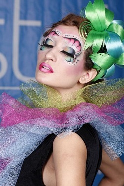 Fantasy make-up - Női titkok (fantázia) Fantasy smink - női titkok