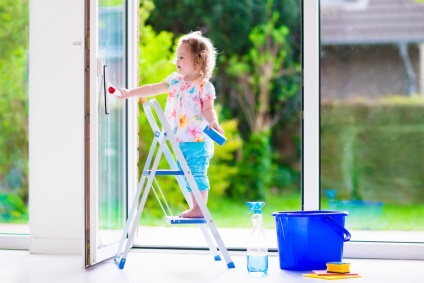 Az ideális tisztító a házban, ahol egy gyerek, hogy miért fontos, hogy válasszon ökológiai módszerekkel