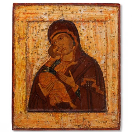 Ikon Miasszonyunk Vladimir (Vladimir ikon Isten) Ikon Miasszonyunk Vladimir