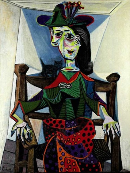Spanyol Pablo Picasso macskák (macskák art) Spanyol macska Pablo Pikasso
