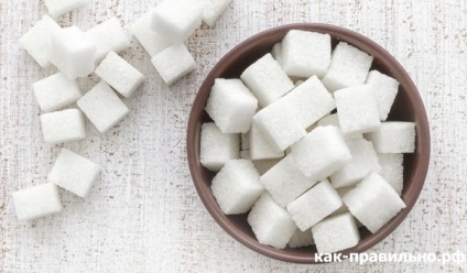 Hogyan kell helyesen használni a cukor