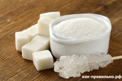 Hogyan kell helyesen használni a cukor