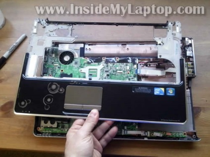 Hogyan szétszedni laptop HP Pavilion DV6