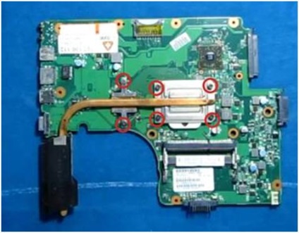 Hogyan szétszedni laptop Toshiba Satellite C650D (műholdas) Hogyan szétszedni laptop Toshiba Satellite C650D