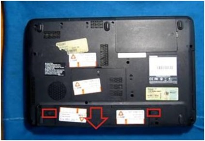 Hogyan szétszedni laptop Toshiba Satellite C650D (laptop) Hogyan szétszedni laptop Toshiba Satellite C650D