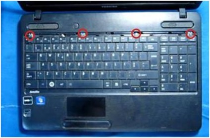 Hogyan szétszedni laptop Toshiba Satellite C650D (szétszerelni a laptop Toshiba Satellite C650D) Hogyan szétszedni laptop Toshiba Satellite C650D
