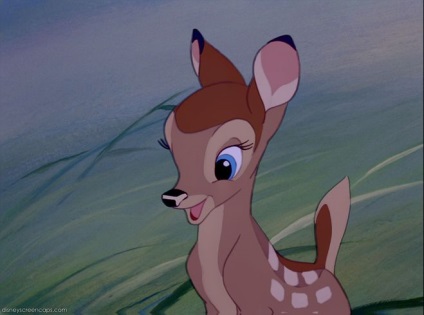 Mi a neve rajzfilmfigurák - Bambi