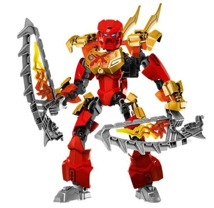 Mi a neve az összes karakter a Lego BIONICLE