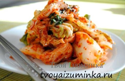 Kimchi koreai recept lépésről lépésre képek (Kimchi) Kimchi koreai recept lépésről lépésre fotók