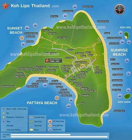 Koh Lipe (Koh Lipe) - tökéletes sziget egy tengerparti nyaralás Thaiföldön - 2017 értékelés alapján és a fórum -
