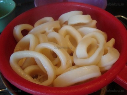 tintahal gyűrűk tésztában (SQUID) tintahal gyűrűk tésztában