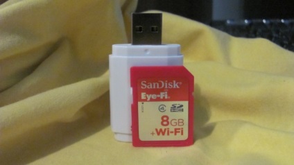 Számítógépek - Hardver memória SanDisk Eye-Fi Wi-Fi (SDHC) 8 GB instant vezeték