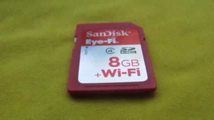 Számítógépek - Hardver memória SanDisk Eye-Fi Wi-Fi (SDHC) 8 GB instant vezeték