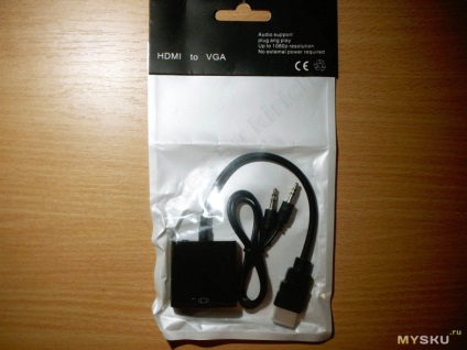 Converter HDMI-VGA (konverter) Converter hdmi-vga