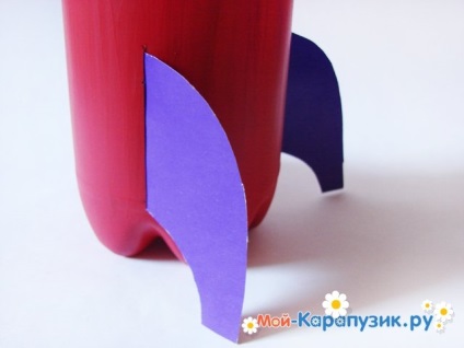 Helyet rakéta egy műanyag flakon a mester osztályt a képek (a palack) Helyet rakéta egy műanyag palack egy mesterkurzus fotó