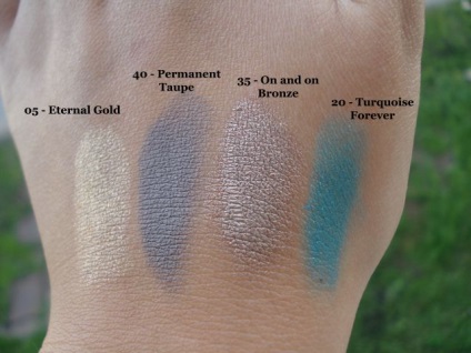 Cream szemhéjpúder Maybelline krém-gél árnyék színes tetoválás (№ árnyalatok 05, 40, 35, 20) - alapján (Maybelline) Cream szemhéjpúder Maybelline krém-gél árnyék színes tetoválás (№ árnyalatok 05, 40, 35, 20) - vélemény