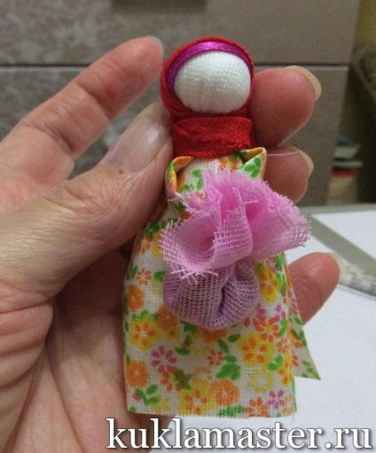Doll podorozhnitsa - varázsló lépésről lépésre osztálya a saját kezét, a báb készítő