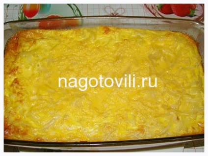 Lapshevnik recept tojással