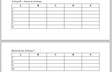 Libreoffice író folytatjuk táblázat (3-as módszer)