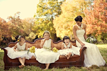 A kisgyermekek egy esküvőn - boldogság, vagy extra fejfájás
