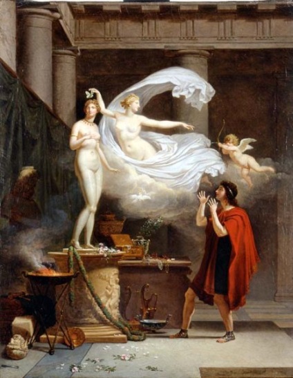 A mítosz Pygmalion és Galatea