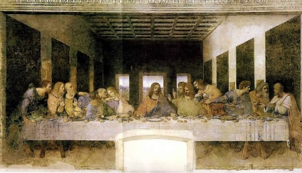 Megfoghatatlan „Az utolsó vacsora” Da Vinci és titkait (titkos) Megfoghatatlan „Az utolsó vacsora” Da Vinci és titkait