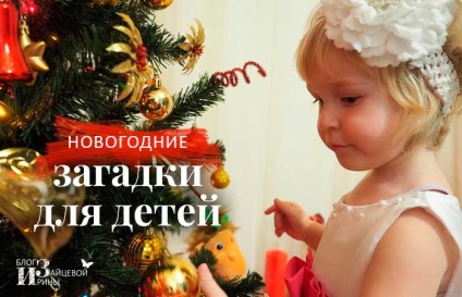 Новорічні загадки для дітей з відповідями, блог Ірини Зайцевої