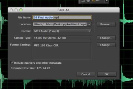 Feldolgozás és dolgozik audio hurkokat Adobe Audition