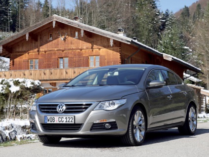 Áttekintés Volkswagen Passat CC (Volkswagen Passat eltérő) Áttekintés Volkswagen Passat CC