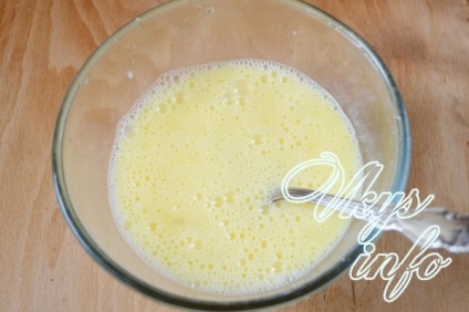 Rántotta gombával és sajttal - recept fotókkal (sütő) Rántotta gombával és sajttal - a recept egy fotó