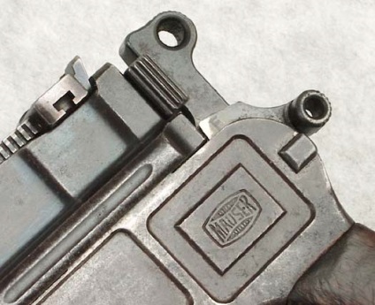 Pisztolyt Mauser-96 (Mauser C96) eszköz, kölcsönhatás és mechanizmusok alkatrészei (pisztolyok egységes patron) Pisztolyt Mauser-96 (Mauser C96) eszköz interakció mechanizmusok és alkatrészek